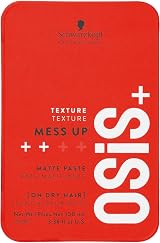 Schwarzkopf Osis+ Mess Up Matte Gum Hair Paste 0.11 kg Red 4045787314601 view 1
