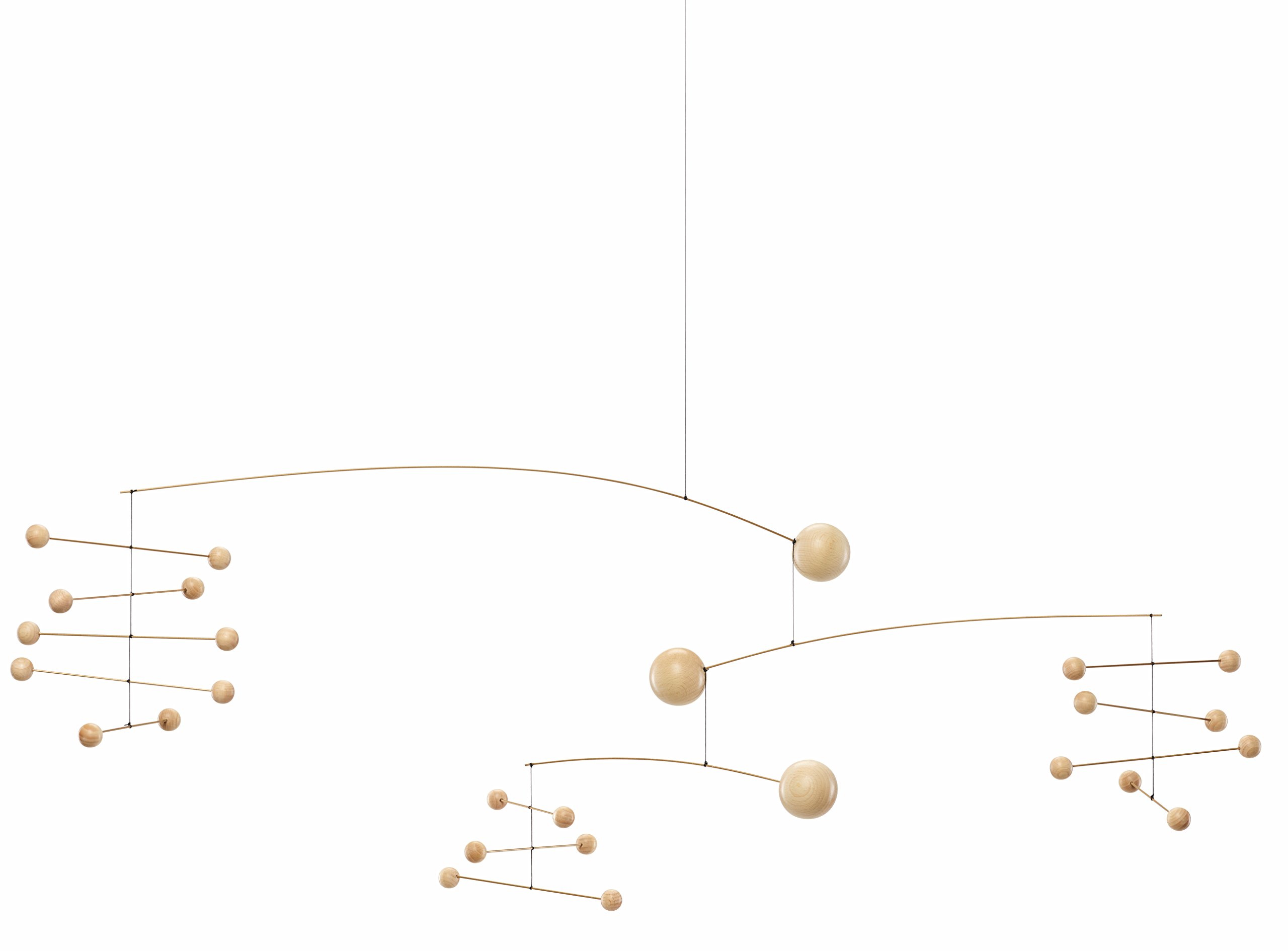 Flensted Symphony, Nature Mobiles, Wood, Natural Wood, 30 cm