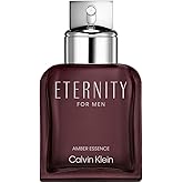 Calvin Klein Eternity Amber Essence Parfum – Ambery Men's Cologne – With Notes of Green Mandarin, Cistus Absolute, Benzoin & Bourbon – Luxury Perfumes for Men – Long Lasting Fragrance