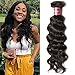 Unice 8a Grade Brazilian Natural Wave 1 bundle Virgin Human Hair Extensions Weave Natural Color (20inch)
