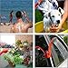 AngLink Upgraded Portable Camping Shower, Battery Powered Outdoor Shower for Outdoors, Camping, Pet Cleaning, Car Washing, Plants Watering - Turns Water from Bucket/Sink Into Steady, Gentle Stream …