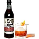 Barsmith Old Fashioned Mix - Classic Whiskey Drink Mixer w/ Sweetness, Cherry, Citrus & Bitters - Premium Non-GMO Drink Mixer