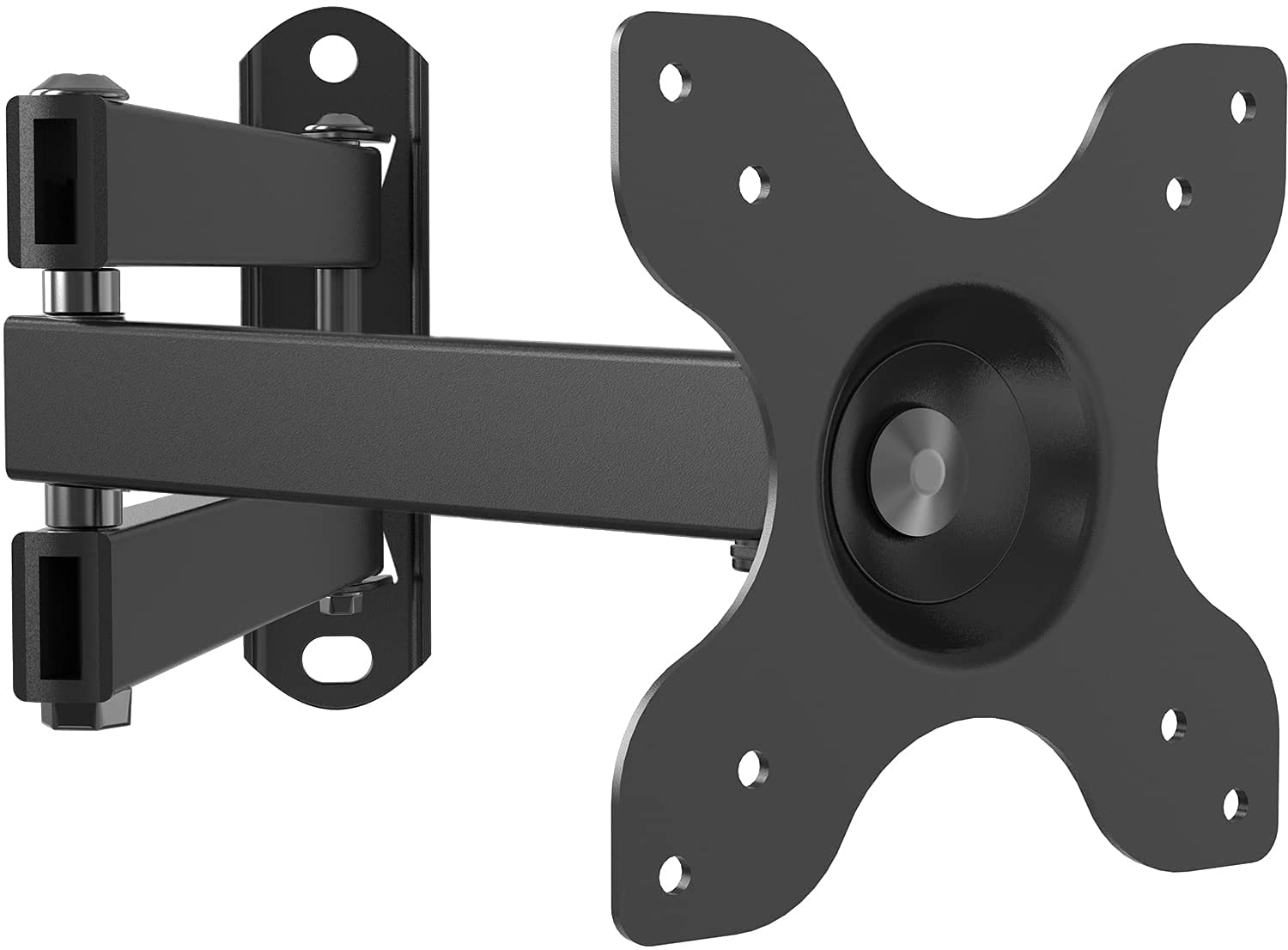 TECHLY ICA-LCD 923B 30 "Black – Flat panel wall mount (75 x 75 mm, 100 x 100 mm, 0 – 15 °, 0 – 180 °, Black, Aluminium)