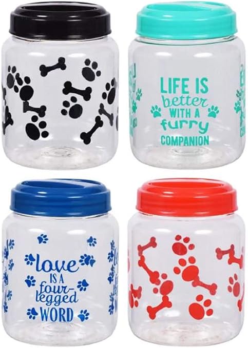 dog treat container amazon
