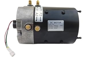 WSBAODAN Compatible with Yamaha Hitachi Golf Carts G29 Drive DM430 DC Motor 48V 2.6KW 3.5HP Electric Drive Motor