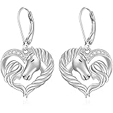 Horse Gifts Horse Earrings for Women Horse Earrings Sterling Silver Earring Western Equestrian Horses Jewelry