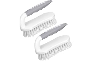 SetSail Scrub Brush, Heavy-Duty Scrub Brushes for Cleaning with Stiff Bristles Cleaning Brush for Shower, Bathroom, Carpet, K