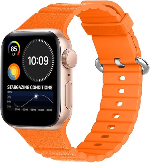SilikonArmband kompatibel mit Apple Watch Band Serie SE/6/5/4/3