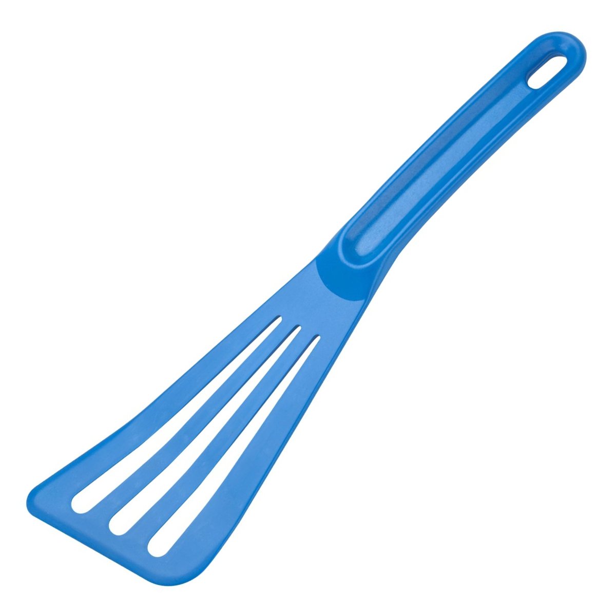 Mercer Culinary M35110BL Hell's Tools Hi-Heat 12 x 3.5-Inch Slotted Spatula, Blue, Nylon