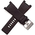 32mm Genuine Leather Watch Strap Band Fits for Diesel DZ1430 DZ1215 DZ1453 DZ1273 DZ4246 DZ1216