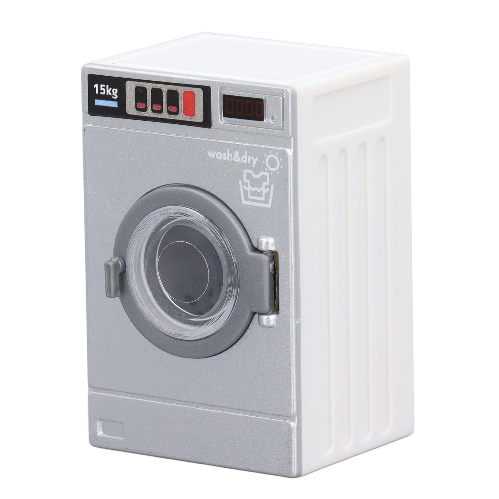 Dolls House Washing Machine,1/12 Scale Life Scene Washing Machine Model,Miniature Washing Machine,Dollhouse Miniature Washing Machine Scene Props Small Appliance