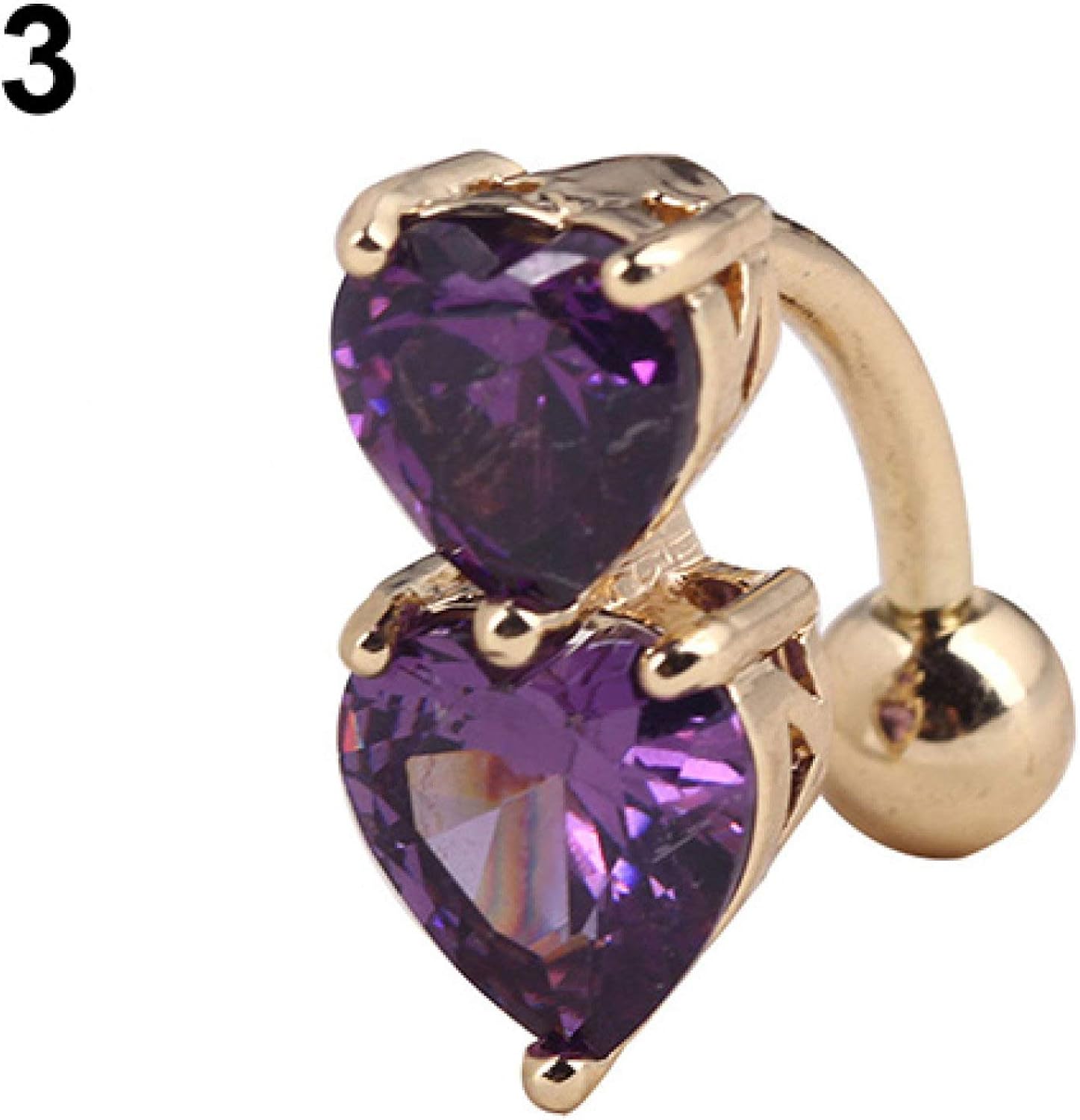 Belly Button Rings Tongue Rings Barbells Belly Piercing,Women Peach