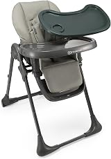 Kinderkraft Tummie 2-in-1 High Chair & Bouncer Grey view 7