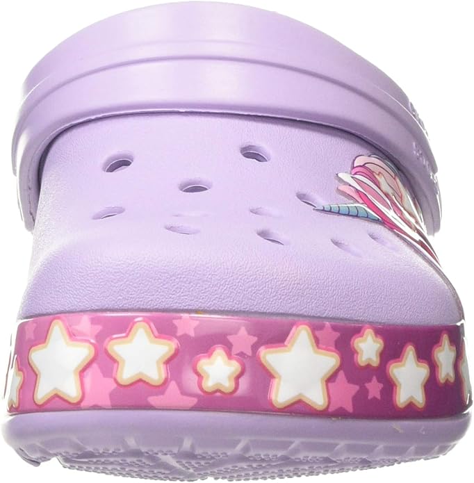 unicorn light up crocs