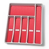 CherHome Silverware Organizer with Cutlery