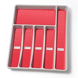 CherHome Silverware Organizer with Cutlery
