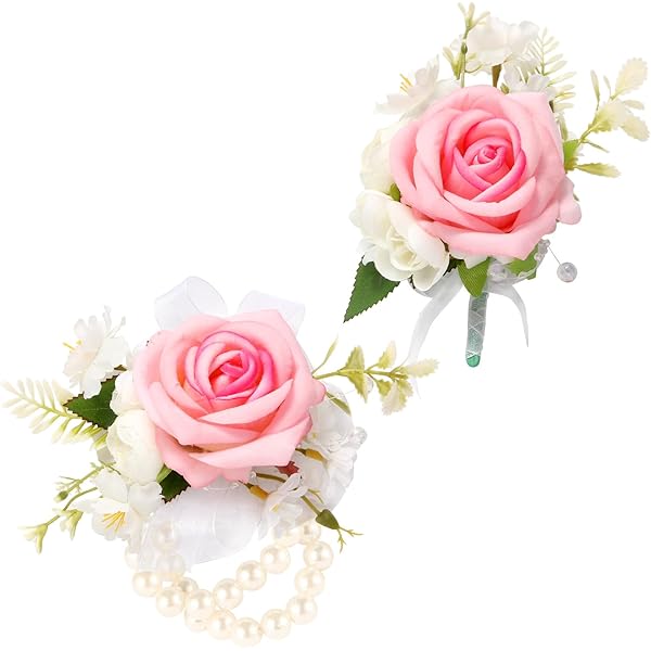 4-Pack Corsage Holder Pins – 42mm Decorative Brooch Vases In Assorted Colors