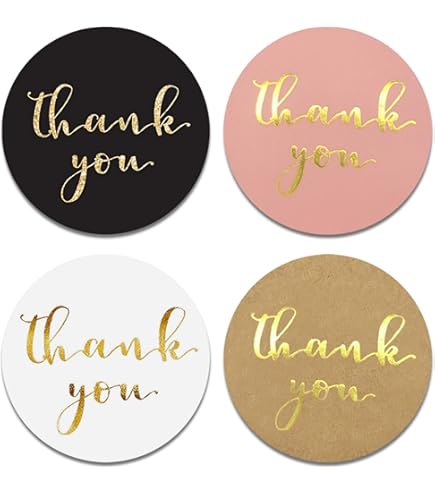thumbnail image 2 of Thanks A Latte Appreciation Stickers - 40 Round Brown Coffee Thank You Labels 2 of 11