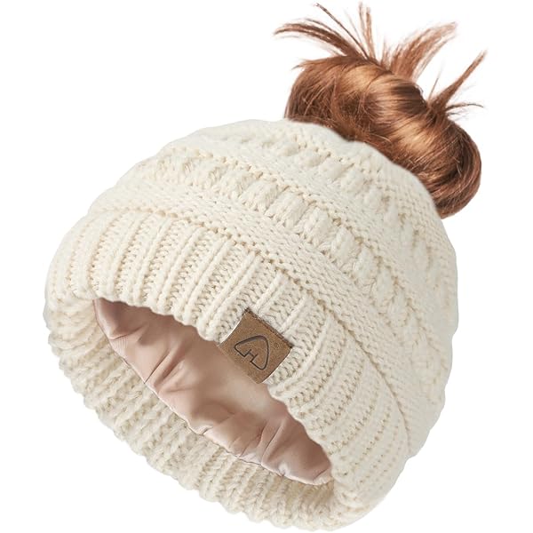 Bonnet D'hiver Pour Femme, Bonnet D'hiver En Tricot Croisé