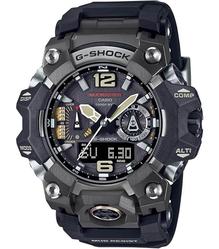 Amazon.com: CASIO GWG-2000-1A1JF [G-Shock Carbon MUDMASTER Radio