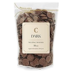 KIDU Chocolate Melting Wafers 16 Ounces Bulk