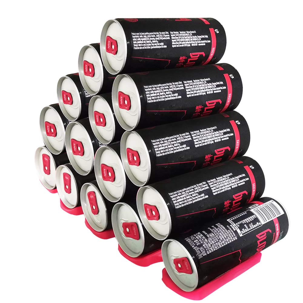 LYTIVAGEN 2Pcs Soporte Botellas Nevera, Estante Para Botellas ...