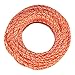 Dacron Polyester Pull Cord (#4) - SGT KNOTS - Solid Braid Rope - Small Engine Starter Rope - Replacement Cord Rope for Lawn Mowers, Leaf Blowers, Snowblowers, Generators, More (100 feet, Orange)
