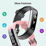 Runlio Fitness Tracker Sleep Monitor Step Calorie Counter IP67 Waterproof Watch view 3