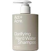 ACT+ ACRE, Hard Water Shampoo, Removes Mineral Buildup, 10 fl oz | Vitamin C cleanse, chlorine detox, shine, softness &amp; scalp balance, non-stripping, vegan, color safe