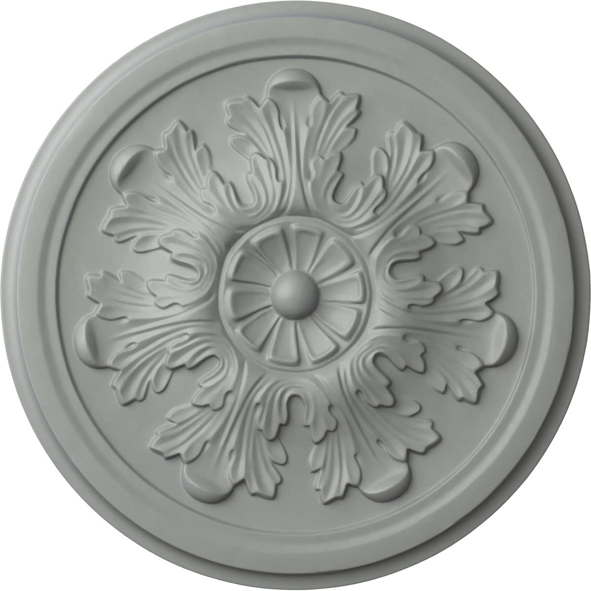 Photo 1 of 12 3/4"OD x 7/8"P Legacy Acanthus Ceiling Medallion (Fits Canopies up to 3 1/2") (color may vary)