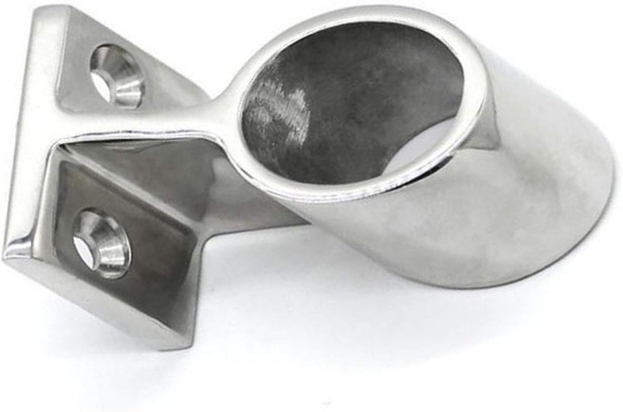 WEPECULIOR 1 PCs 22mm StainlessSteel?Railing Support?Light?Bracket?Hardware for?Marine?Boat Yacht
