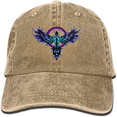 Thirteenkeke Epic Magic Phoenix Unisex Fashion Denim Bucket Hat Comfort Popular Visor Hats Cool Adjustable Dad Cap