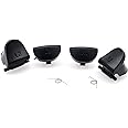 PartEGG L1 R1 L2 R2 Trigger Button w/Springs Set Replacement for Sony PS4 Pro PS4 Slim Dualshock 4 Controller JDS-030 JDM-030 CUH-1200 Console (2nd Generation)