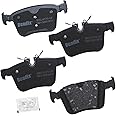 Bendix Priority1 CFC1821 Ceramic Rear Brake Pads for Select Models Jaguar E-Pace,F-Pace,I-Pace,XE,XF,Land Rover Discovery,Sport,Range Evoque,Velar,Volvo S60,S90,V60,V60 Cross Country,V90,V90 XC60,XC90