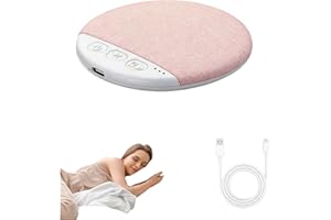 2026 New Bone Conductions Under Pillow Sleep Speaker, Ultra-Thin Wireless Bluetooth 5.4 Mini Pillow Speaker Sleep Aid with Wh