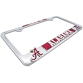 Premium Mascot License Plate Frame w/Dual 3D Logos - Second Generation (Alabama)