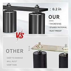 JUGREAT Gate Roller Guide,2"Slide Gate Guide Roller