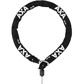 AXA ULC 130 Plug-in Chain Bike Lock, 130 cm Hardened Steel E-Bike Security | 5.5 mm Links Compatible with AXA Solid Plus, Defender, Victory &amp; Block XXL Frame Locks, Heavy Duty Anti-Theft Protection