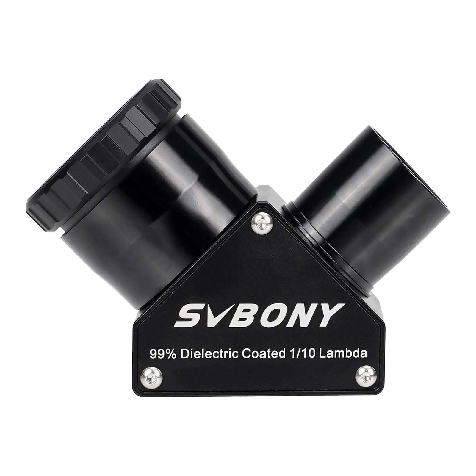 Svbony SV223 Diagonal Mirror, 1.25" 90° Diagonal Adapter Carbon Fiber Material Star Diagonal with Clicklock Locking Mechanism for Planet Observations — image 1