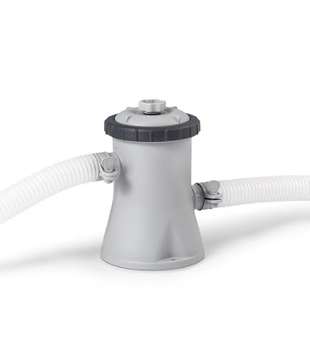INTEX C1000 Krystal Clear Kartuschenfilterpumpe – Für Oberirdische Pools Bis 6.000 Gallonen, 1.000 GPH