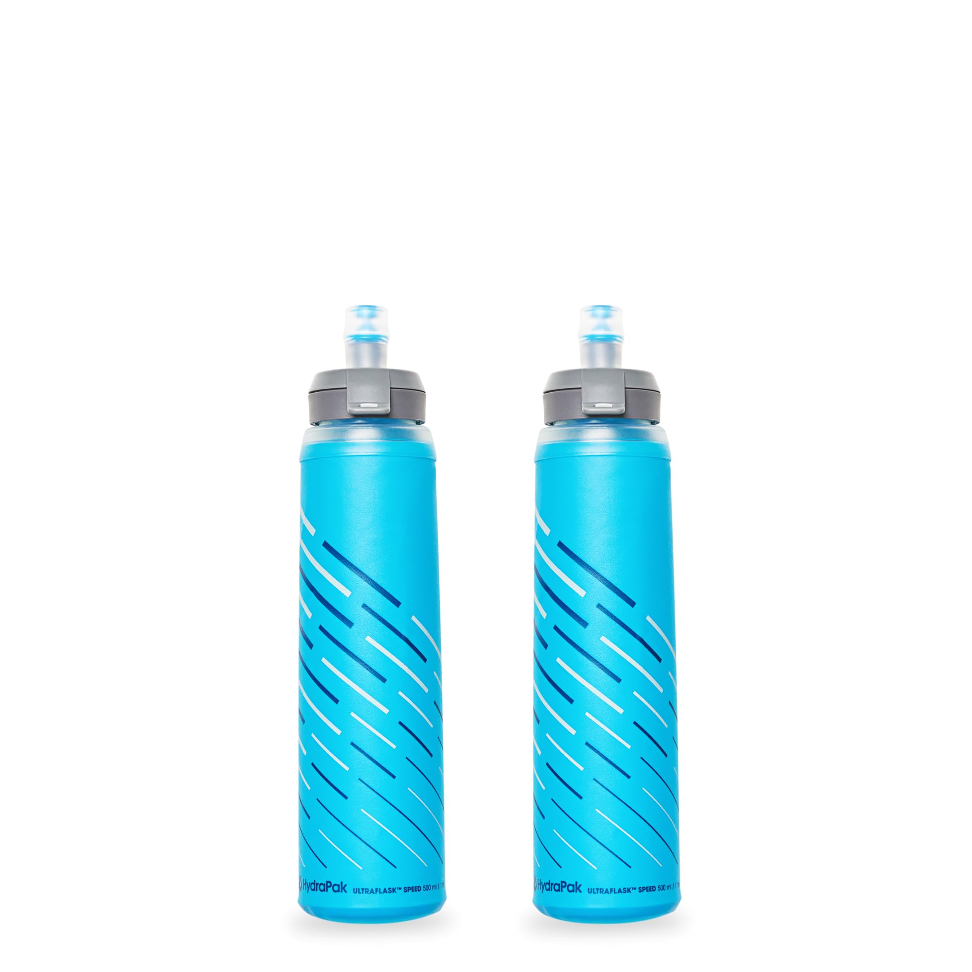Photo 1 of HydraPak UltraFlask Speed 500ml 1Pack Collapsible Soft Flask Water Bottle for Hydration Vests and Running Packs with Easy Open Cap (500ml / 17oz)