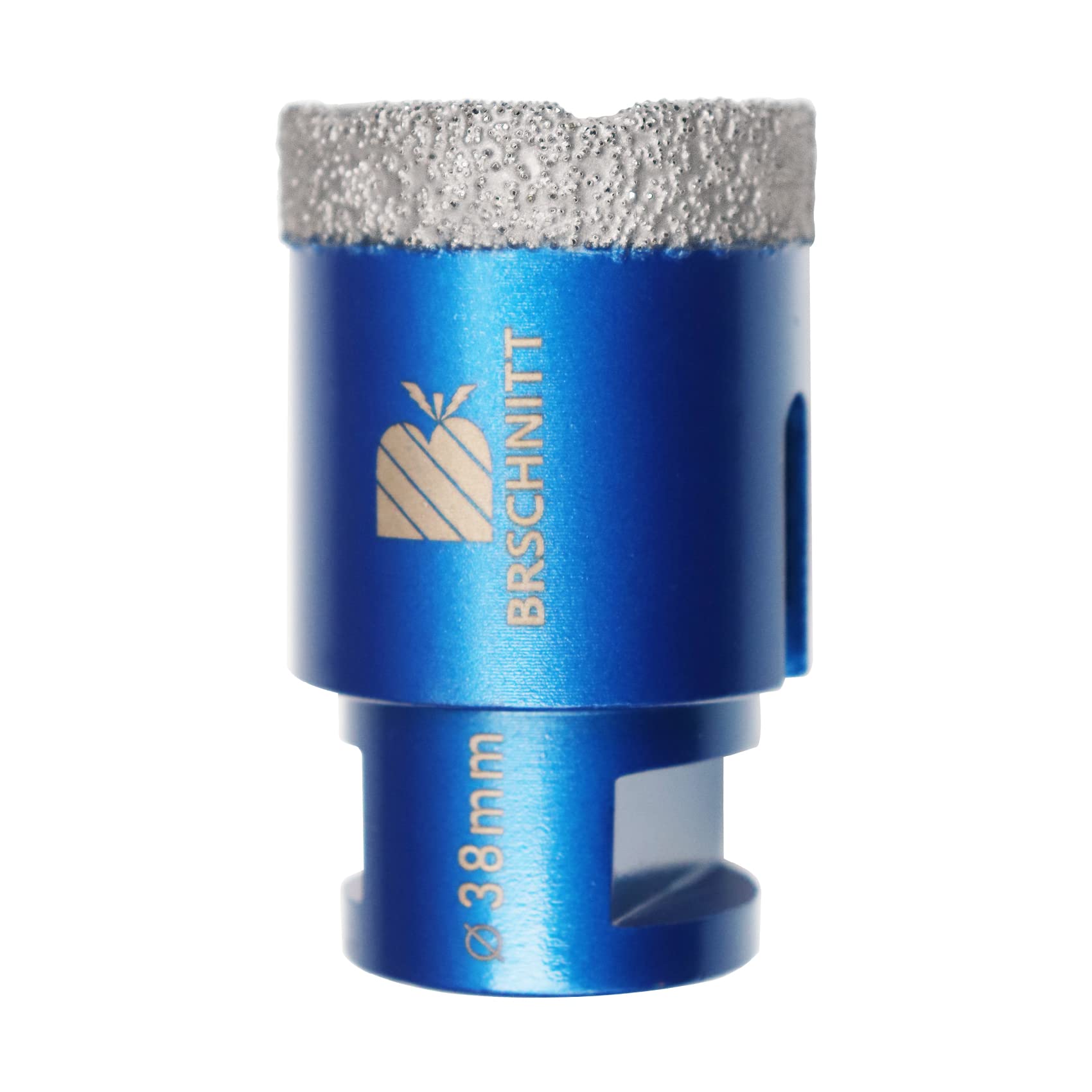 Diamond Drill Bit 38mm,BRSCHNITT 1pc M14 Vacuum Brazed Diamond Tip Drill Bit for Tile Porcelain Stoneware Ceramic Marble Granite Drilling,Suitable For Angle Grinders — image 1