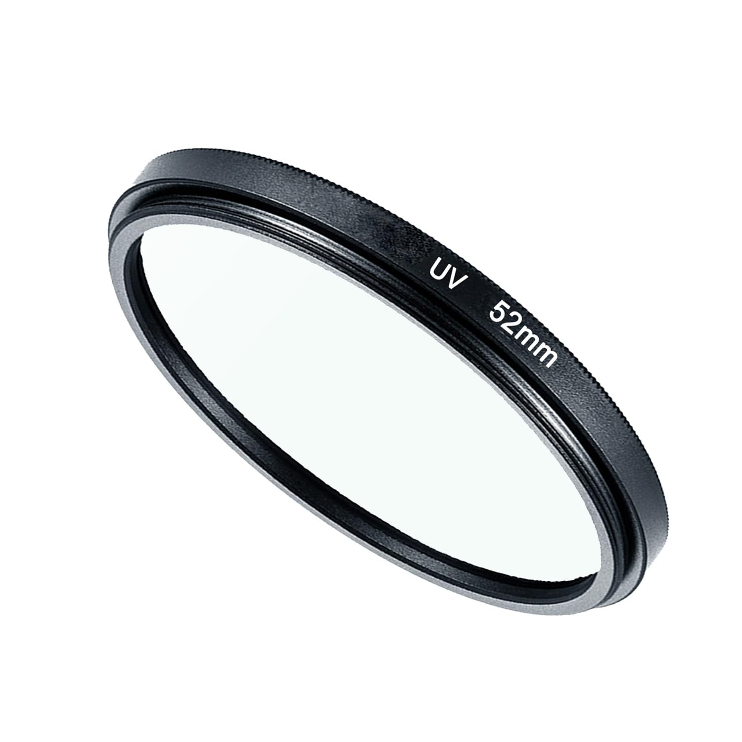 52mm HD UV Filter for Nikon D5300 D3500 D850 D7500 Camera w/AF-S DX 18-55mm f/3.5-5.6G Lens, Fire Rock UV Filter for Canon EOS 90D, Rebel T7 w/EF-M 55-200mm 18-55mm Lens -1 Pack