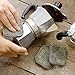 Shappy 120 g Steel Wire Wool, Grade 0000 Steel Wool Wire Wool for Glass Furniture Polishing Cleaning