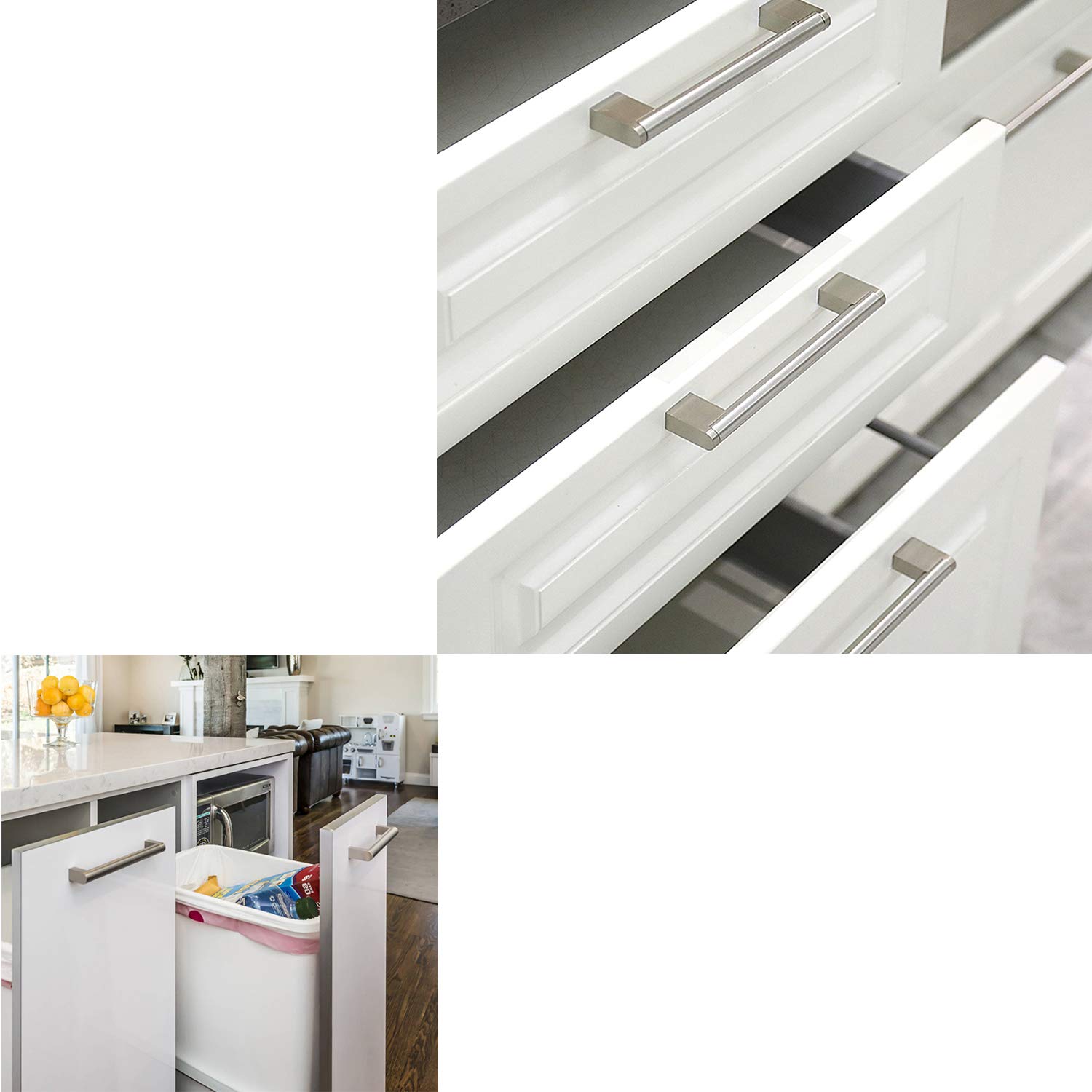 Mangos y asas para menaje Tiradores de cajón de acero inoxidable