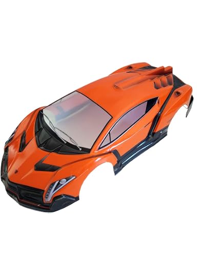 Orange Rc Shells PVC RC Shell 1/10 Scale RC Car Body Shell For S15 Silvia - 190mm Width ...