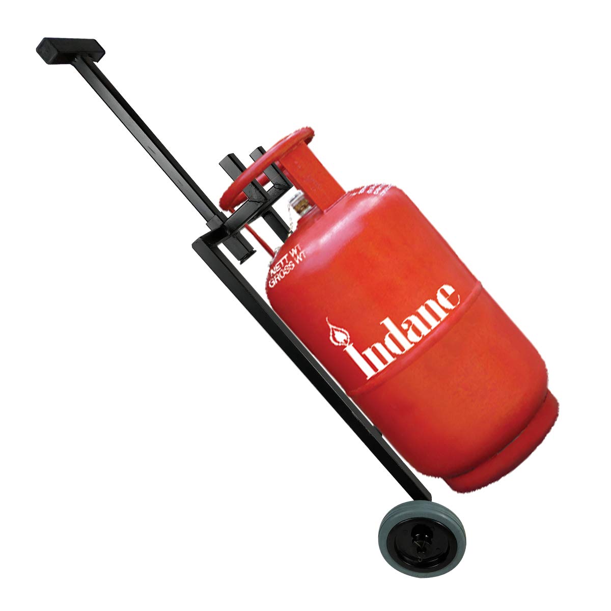 Lakshya Full Metal Heavy Duty Outdoor LPG Gas Cylinder Trolley with