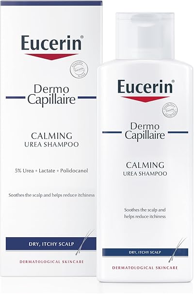 Eucerin DermoCapillaire Calming Urea Shampoo 250ml Dry Itchy Scalp Psoriasis