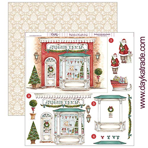 Pack of 12 Papers Paper Toy 30x30cm Dayka