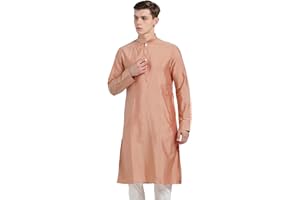 KISAH Men's Kurta - Traditional Indian Ethnic Wear for Men - Ideal for Weddings, Festivals & Celebrations